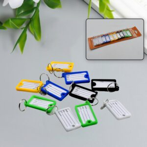 Wallet Keychain 10 pcs Set Plastic Key Custom Key