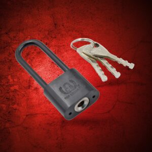 Lock with Key Metal Locker 1 Set Padlock Mini Padlock Beam Plastic (1 pc)