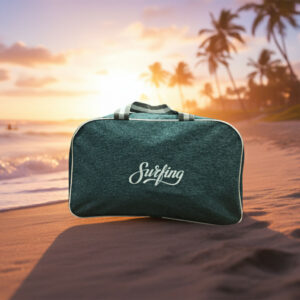 Surfing Travel Duffel Bag Lightweight Weekender Bag Large Capacity Gym Beach