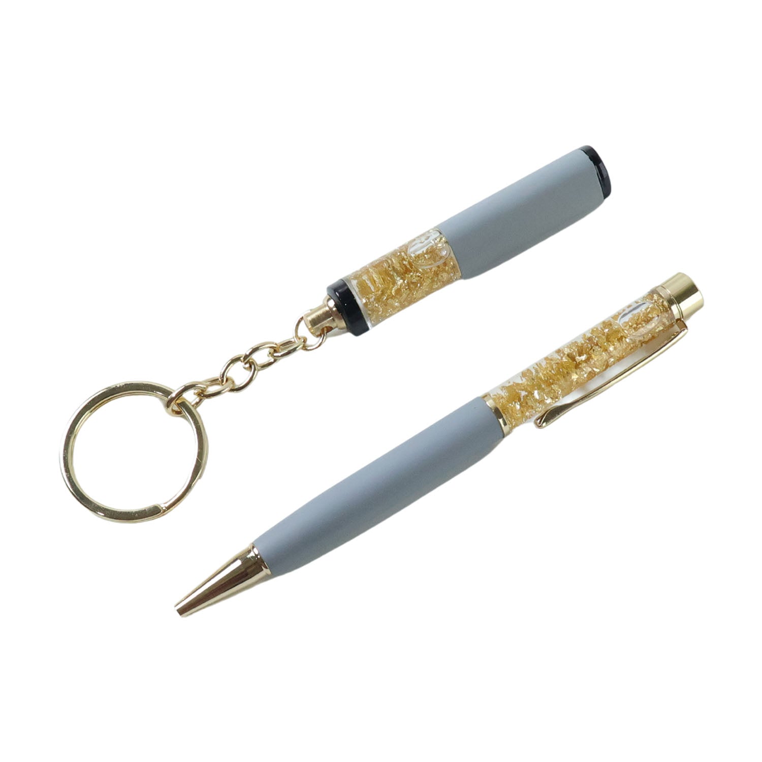 Customized Premium 2 In 1 Keychain and Pen Combo Gift Set - Image 4