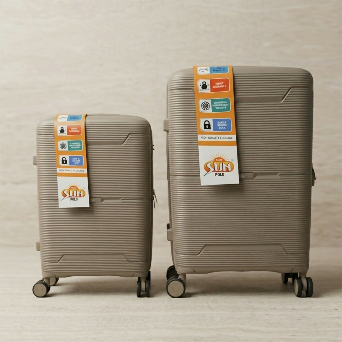 Premium Hard Shell Travel Luggage Set with Spinner Wheels - Image 11